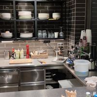 This is where they take the orders. at MOLO in Hannover