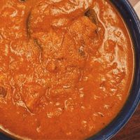 Eggplant Indian curry at Jyoti in Sapporo