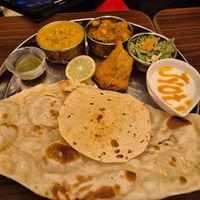 Veg set at Jyoti in Sapporo