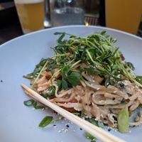 Peanut noodles at Vegan A.F. in Brattleboro