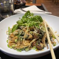 Pra ram tofu bowl  at Vegan A.F. in Brattleboro