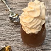 Finally, the chocolate mousse!  at Vegan A.F. in Brattleboro