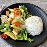 Good but the ONLY vegan option.   at Pho Hut & Grill in Escondido