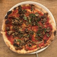  Wild Mushroom Pizza (no cheese) at Son Of A Peach in Burlington