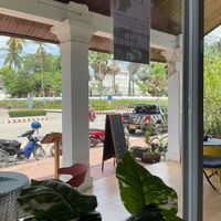   at The Happy Cat - Veggie Cafe-Restaurant in Luang Prabang