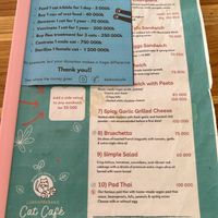   at The Happy Cat - Veggie Cafe-Restaurant in Luang Prabang
