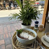   at The Happy Cat - Veggie Cafe-Restaurant in Luang Prabang