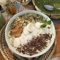   at The Happy Cat - Veggie Cafe-Restaurant in Luang Prabang