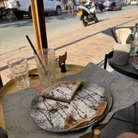   at The Happy Cat - Veggie Cafe-Restaurant in Luang Prabang