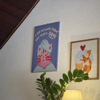  at The Happy Cat - Veggie Cafe-Restaurant in Luang Prabang