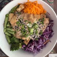   at The Happy Cat - Veggie Cafe-Restaurant in Luang Prabang
