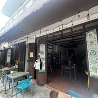   at The Happy Cat - Veggie Cafe-Restaurant in Luang Prabang