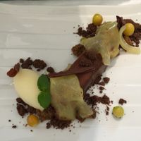 Mousse au Chocolat  at TIAN Restaurant in Vienna