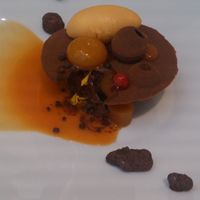 Vegan 'Sacher' Cake at TIAN Restaurant in Vienna