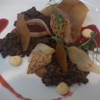 Vegan French Onion Dish at TIAN Restaurant in Vienna