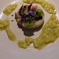 Lauch und Kartoffel die Zweite at TIAN Restaurant in Vienna