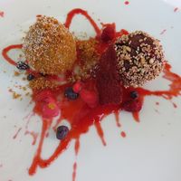 dessert at TIAN Restaurant in Vienna