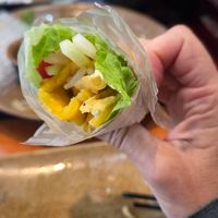 Vegetarian pancake at 24 Restaurant  in Sapa