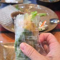 Vegetarian pancake at 24 Restaurant  in Sapa