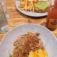 Mango Thai salad bowl at Rookery Lane Food And Lodging in Kenmare