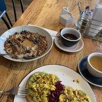 Yummy Porridge & amazing Avocado Toast  at Rookery Lane Food And Lodging in Kenmare
