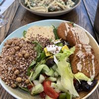 Vegan Buddha bowl  at Ambiyans in Istanbul