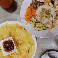 Vegetable pajeon at Seoul Food in Halifax