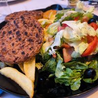 Vege Burger at Restoran Argola in Vodice