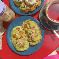 Guacamole toast at Avocafé by Nutri2Go in Nottingham