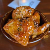 Cauliflower bites at El Plaza in Vieques