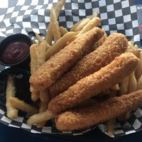 Chicken stripes  at The Cambie in Vancouver