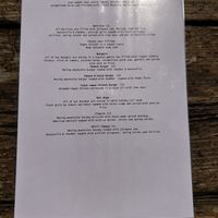 Menu  at Cow & Oak in Worthing