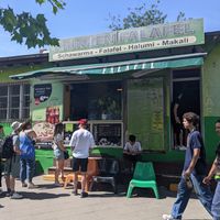 Outside of Prinzen Falafel. at Prinzen Falafel - Kiosk in Berlin