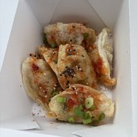 Vegetable gyoza  at Sticks & Spoons Ramen Bar in Roanoke