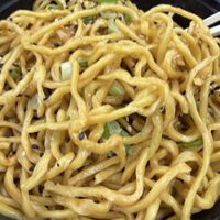 Vegetable yakisoba noodles   at Sticks & Spoons Ramen Bar in Roanoke