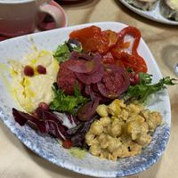 Salad bowl  at Bean There Coffee Shop & Bakery in Liverpool