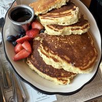 Vegan pancakes (excellent)   at Phoenicia Diner in Phoenicia