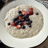 Steel cut oatmeal (decent)   at Phoenicia Diner in Phoenicia
