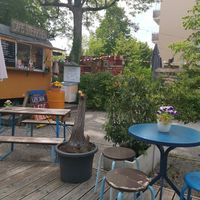 The garden area. at Café Steinchen in Munich