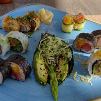 Set vegan sushi lunch. at Sushi by Gavinas in Funchal