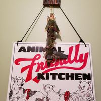 Wonderful sign in Ginger Cat's kitchen area at The Ginger Cat B&B in Rock Stream