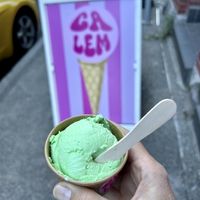 Pandan coconut ice creamm  at Ca Lem in Montreal
