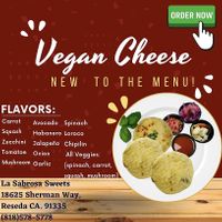 Vegan options  at La Sabrosa Sweets in Los Angeles