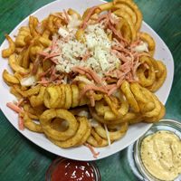 Patatas rolls at Babel Fusión in Alicante