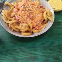 Patatas roll at Babel Fusión in Alicante