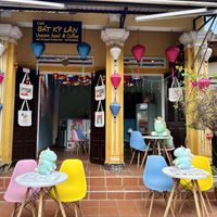 Outside of the cafe   at Unicorn Bowl & Coffee in Hoi An