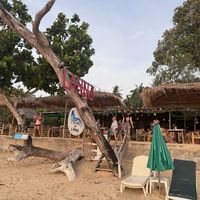 From the beach   at Lanna Restaurant and Massage in Phang Nga