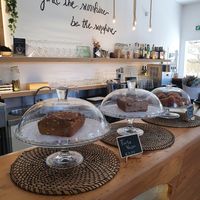 Vegan cakes at Be Kind in Cattolica
