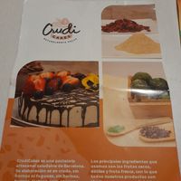 Flyer at CrudiCakes in Barcelona