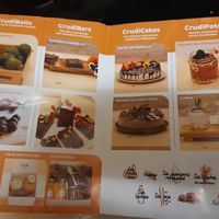 Options at CrudiCakes in Barcelona